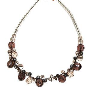 Chunky Faceted Bead Necklace